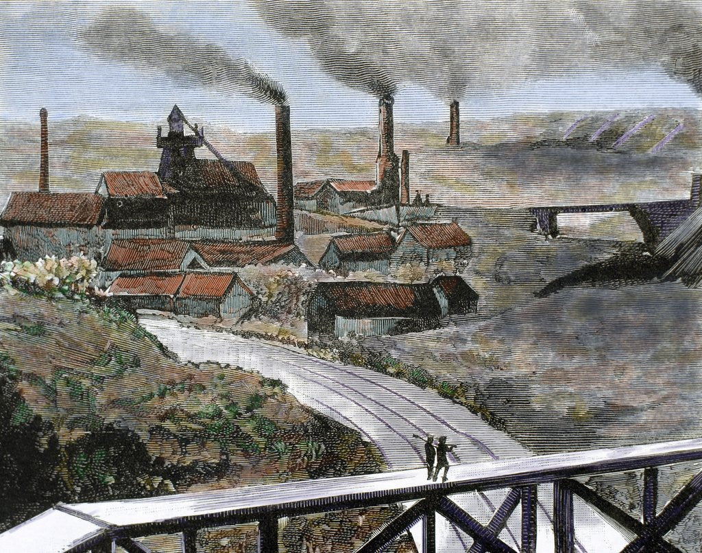 Detail of Coal mining. Belgium by Anonymous