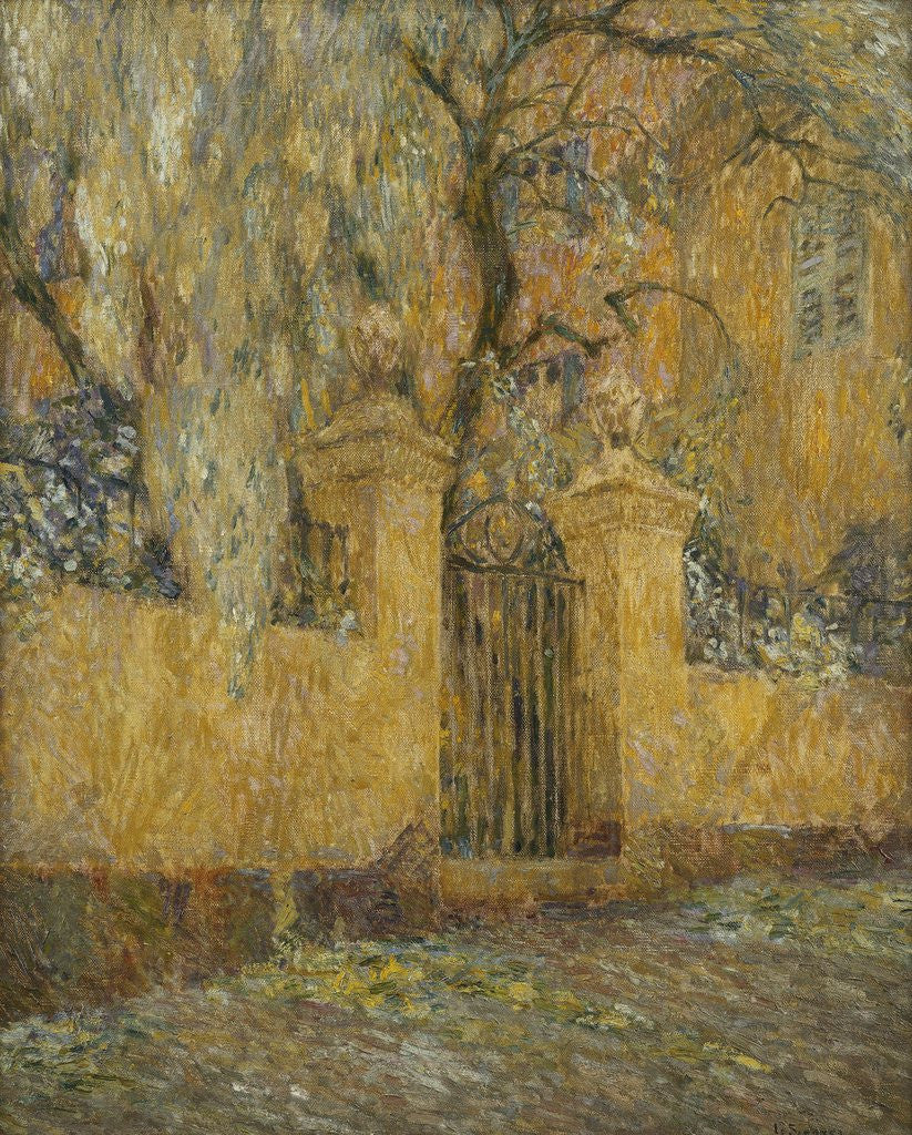 Detail of The Gate by Henri Le Sidaner