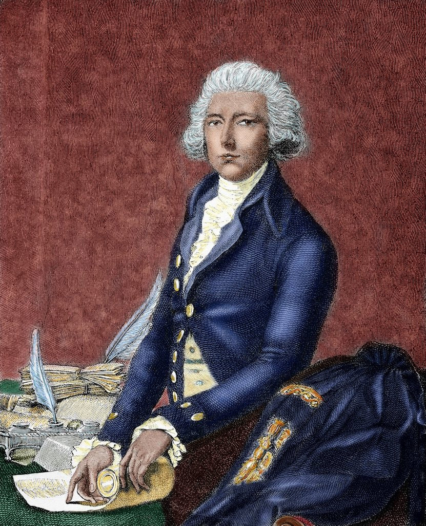 Detail of William Pitt (1708-1778). British politician by Anonymous