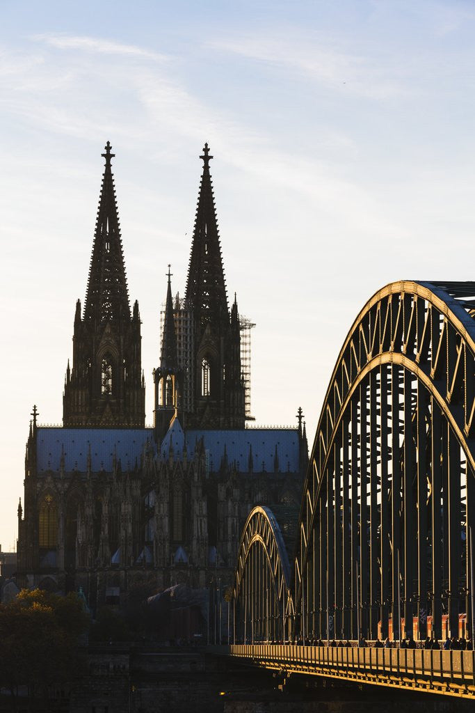 Detail of Cologne cathedral (Dom) by Anonymous