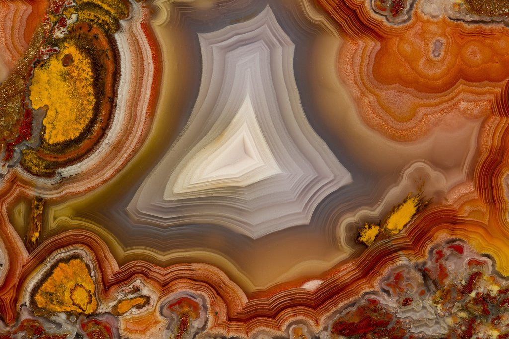 Detail of Fortifications Agua Nueva Agate by Anonymous