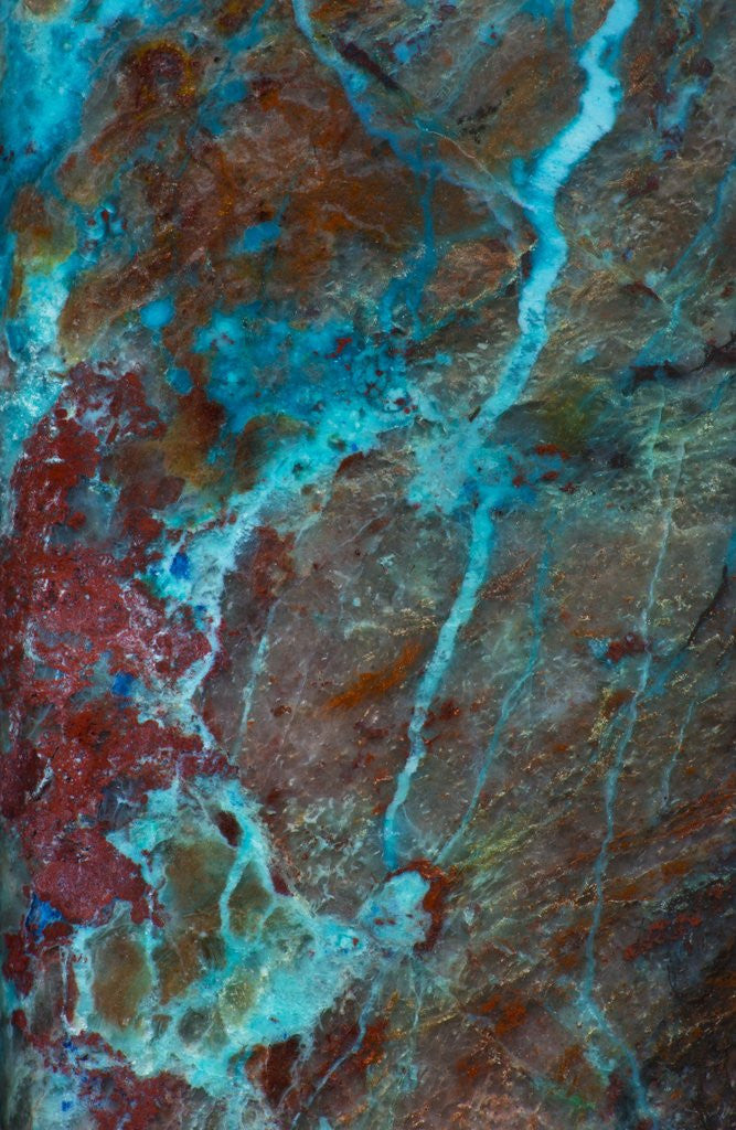 Detail of Shattuckite Jasper by Anonymous