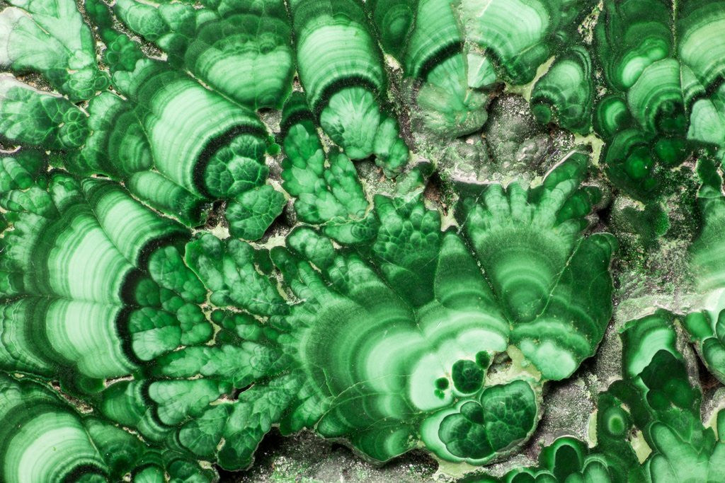 Detail of Malachite by Anonymous