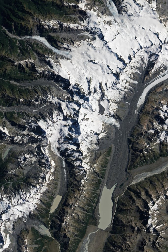 Detail of Aoraki/Mount Cook National Park by Anonymous