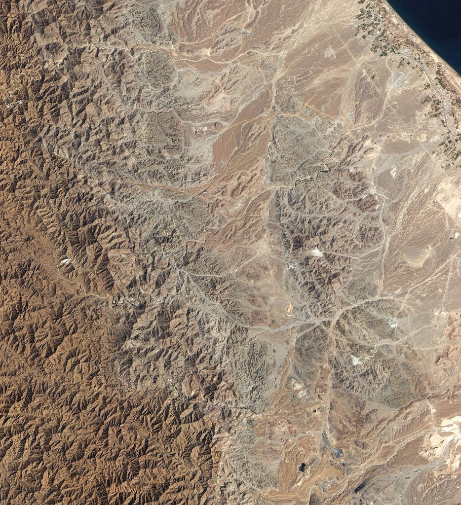Detail of Earth's Crust Exposed in Oman by Anonymous