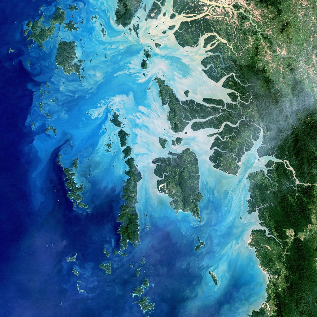 Detail of Mergui Archipelago in the Andaman Sea by Anonymous