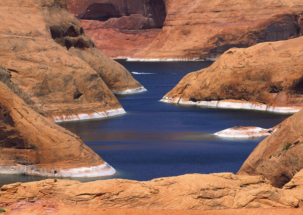 Detail of View of Music Temple Canyon, Utah, USA by Anonymous