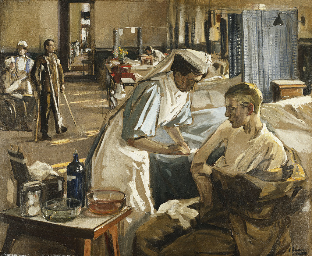 The First Wounded, London Hospital, 1914 by Sir John Lavery