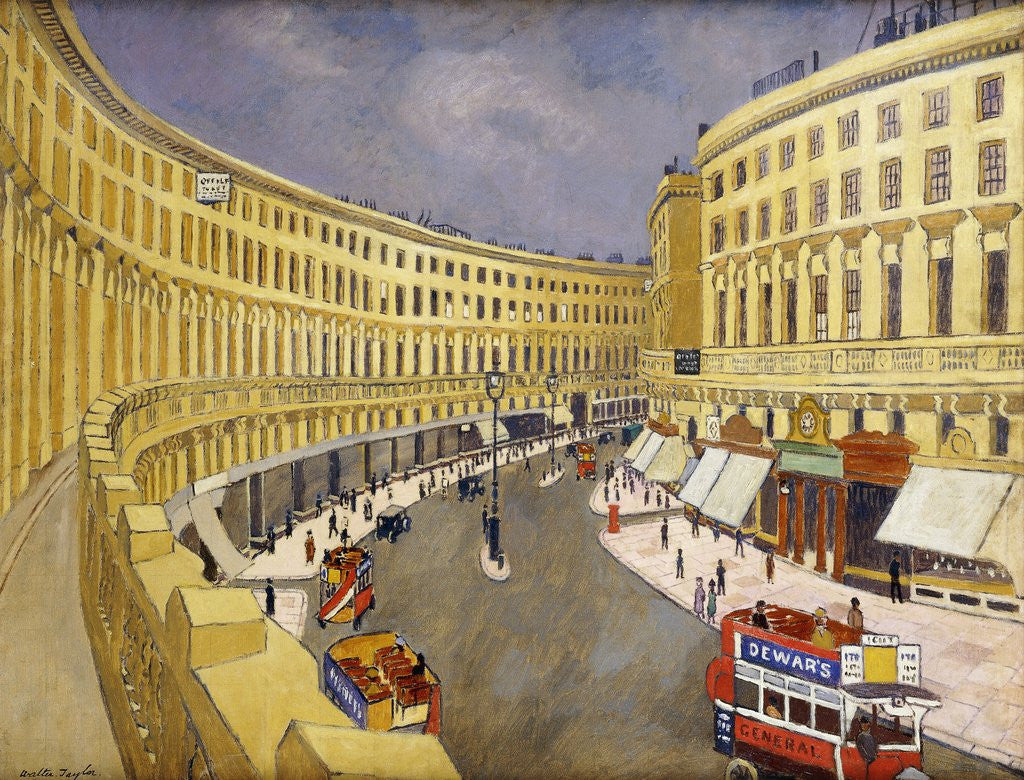 Detail of Regent Street, London by Walter Taylor