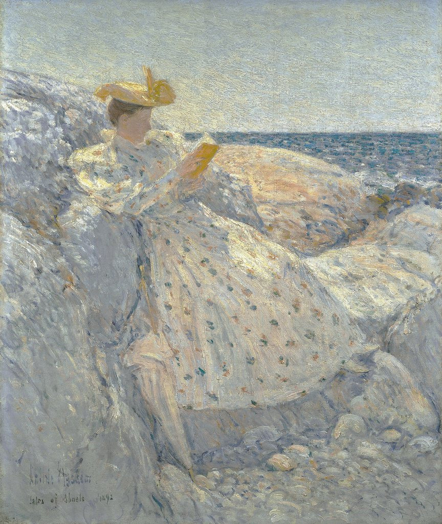 Detail of Summer Sunlight (Isles of Shoals) by Childe Hassam