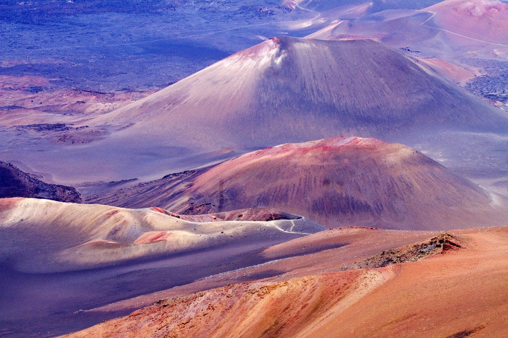 Detail of Haleakala Crater, Maui, Hawaii by Anonymous