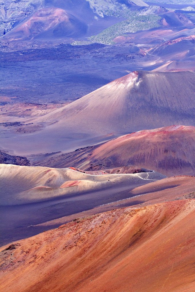 Detail of Haleakala Crater, Maui, Hawaii by Anonymous