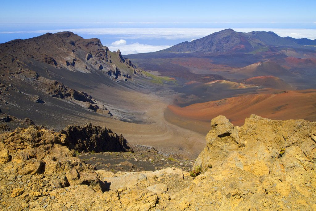 Detail of Haleakala Crater, Maui, Hawaii by Anonymous