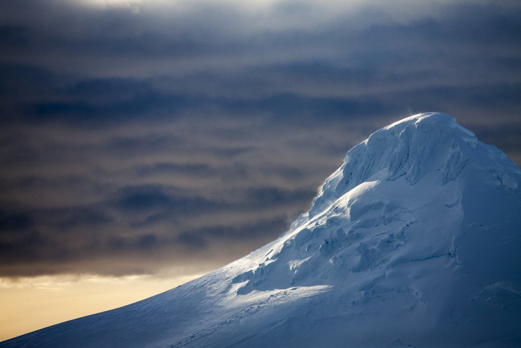 Detail of Mountain Peaks, Antarctica by Anonymous
