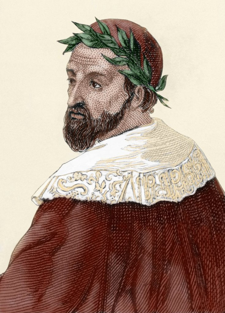 Detail of Ariosto, Ludovico (1474-1533). Italian poet by Anonymous
