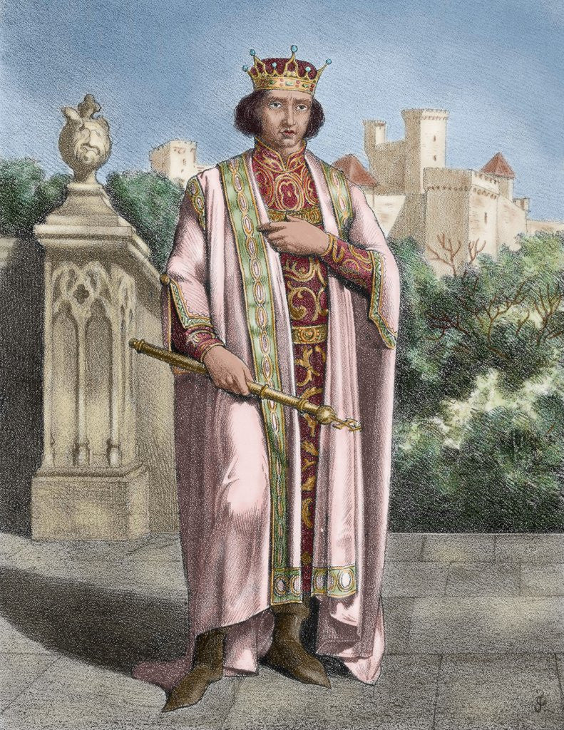 Detail of Henry IV of Castile (1425-1474), the Impotent by Anonymous