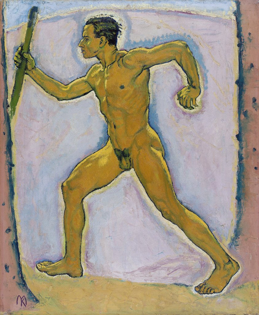 Detail of The Wayfarer (The Wanderer) by Koloman Moser