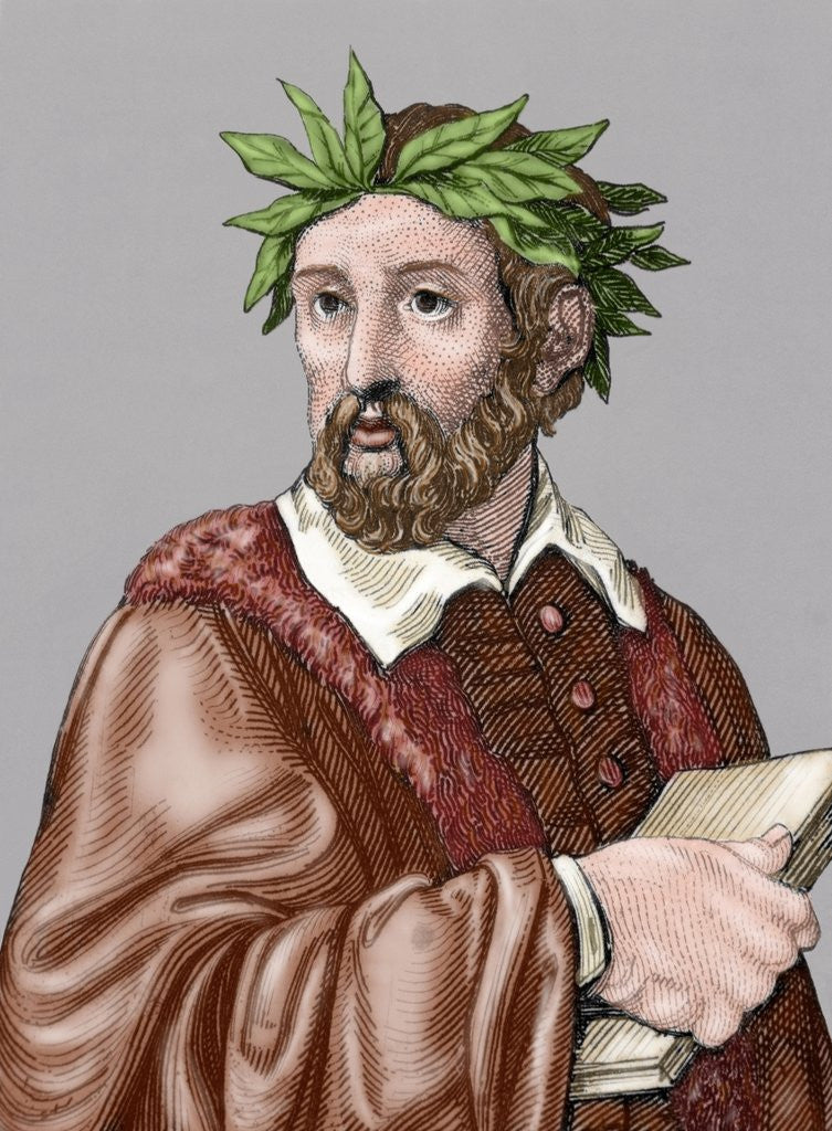 Detail of Torquato Tasso by Anonymous