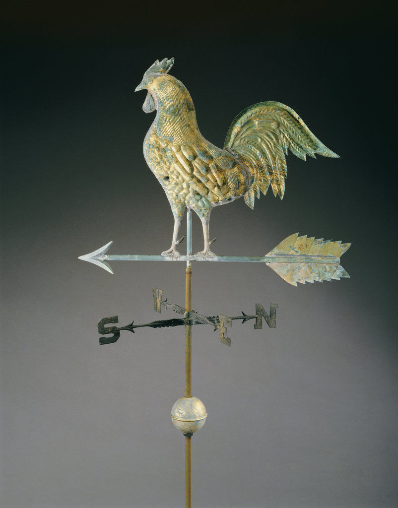 Detail of 19th century American weathervane by Anonymous