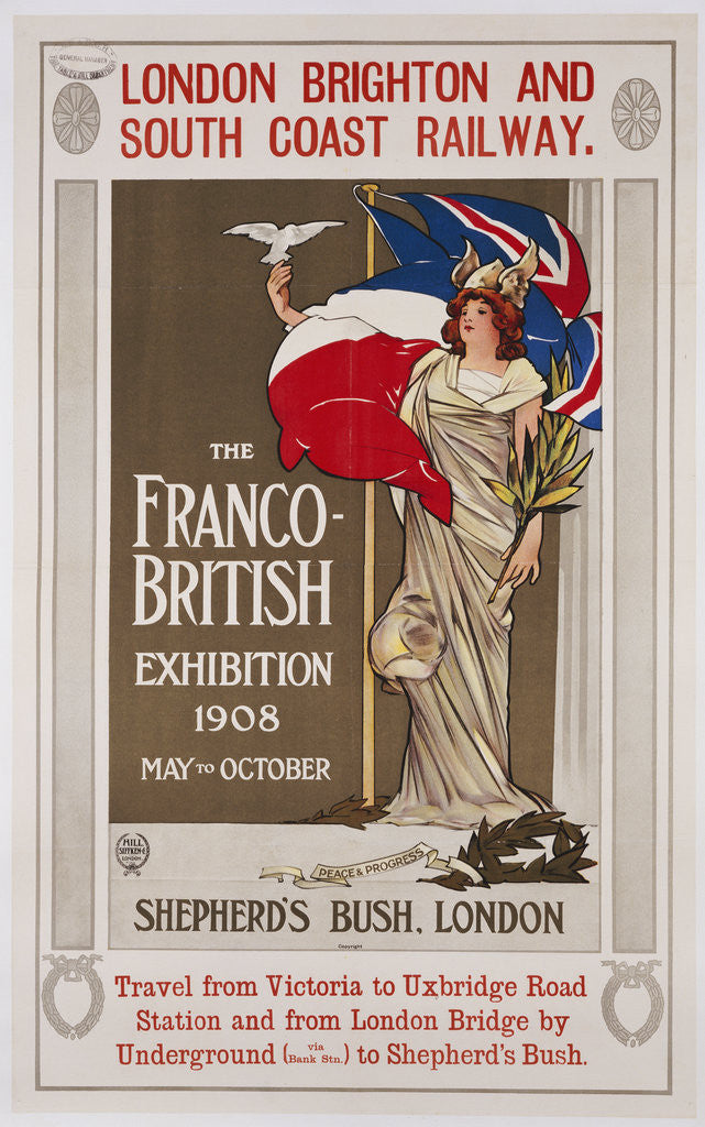 Detail of The Franco-British Exhibition, 1908 by Anonymous