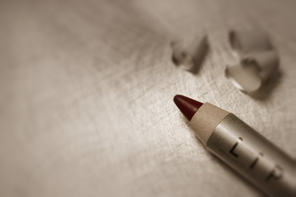 Detail of detail Point Freshly Sharpened Lip Liner Pencil by Corbis