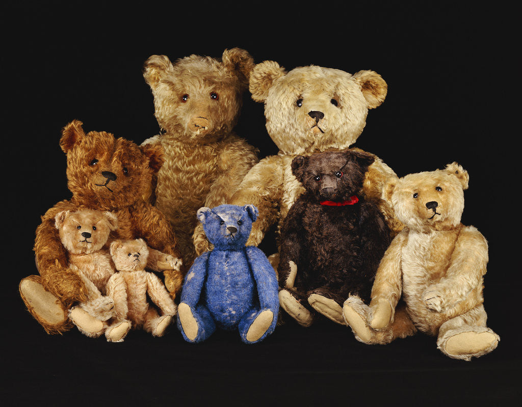 Detail of A selection of Teddy Bears by Anonymous