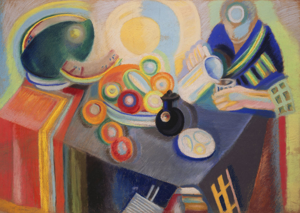 Detail of The Portuguese Jug by Robert Delaunay