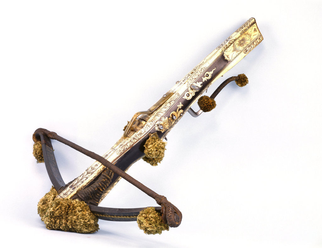Detail of A fine German crossbow by Anonymous