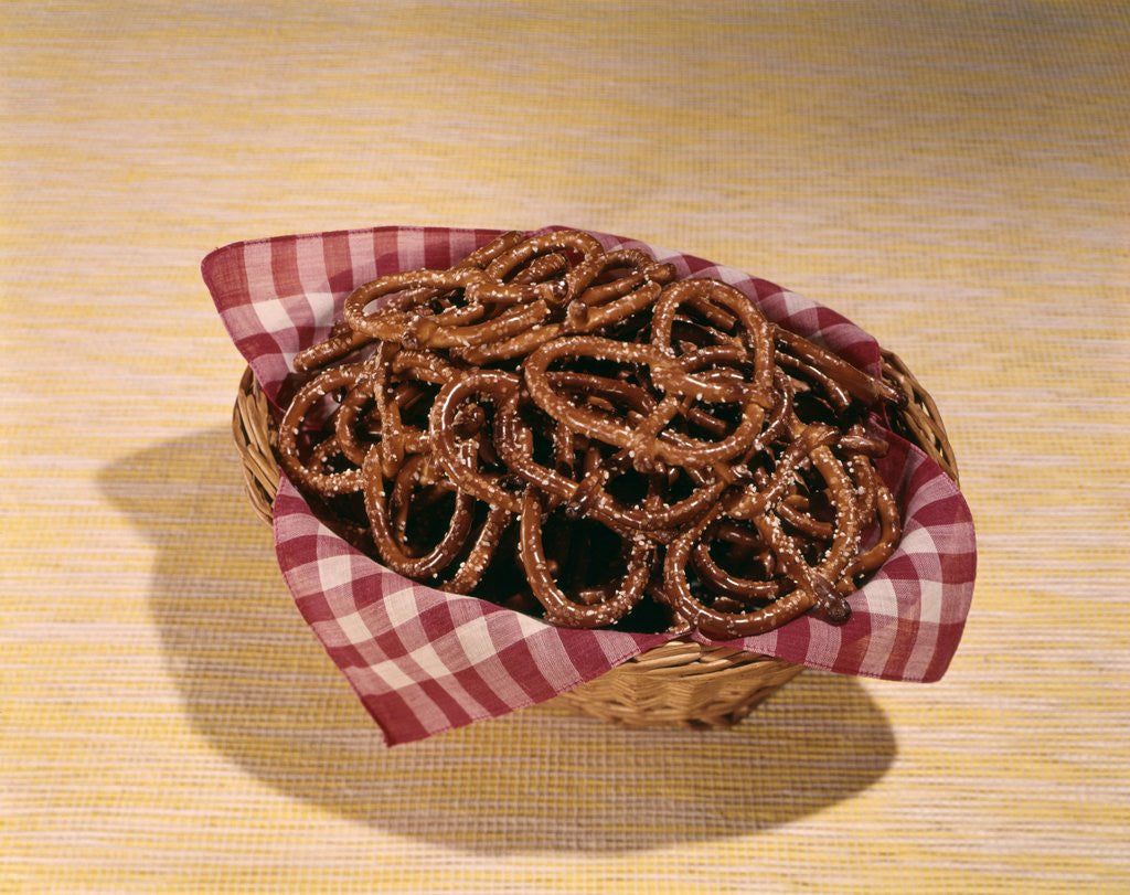 Detail of 1960s Pretzels Snacks Bowl by Anonymous