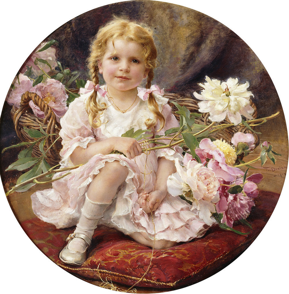 Detail of Summer by Franz Dvorak