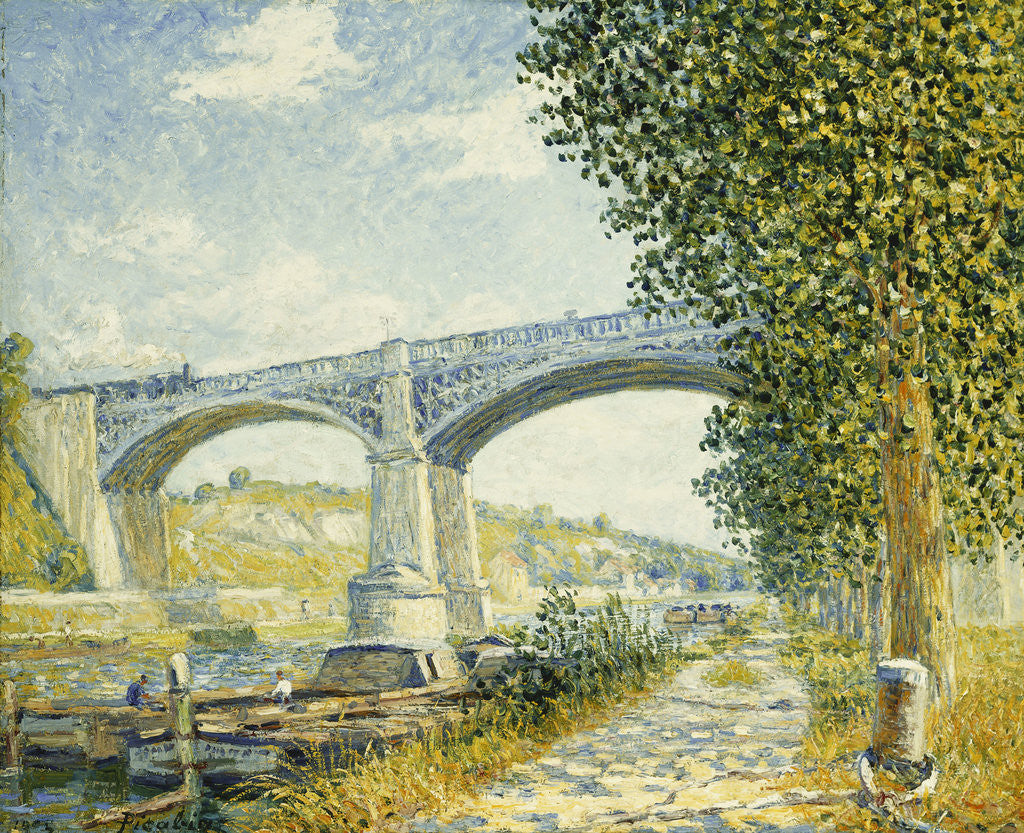 Detail of The Railway Bridge by Francis Picabia