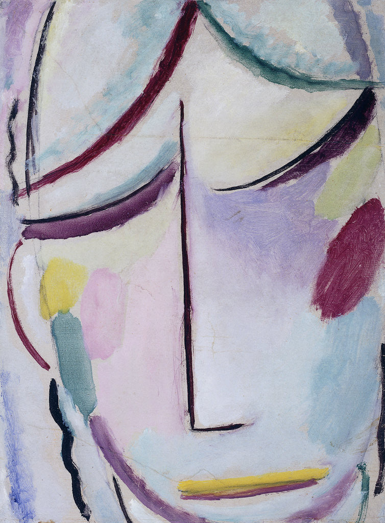 Detail of Saviour's Face by Alexej Von Jawlensky