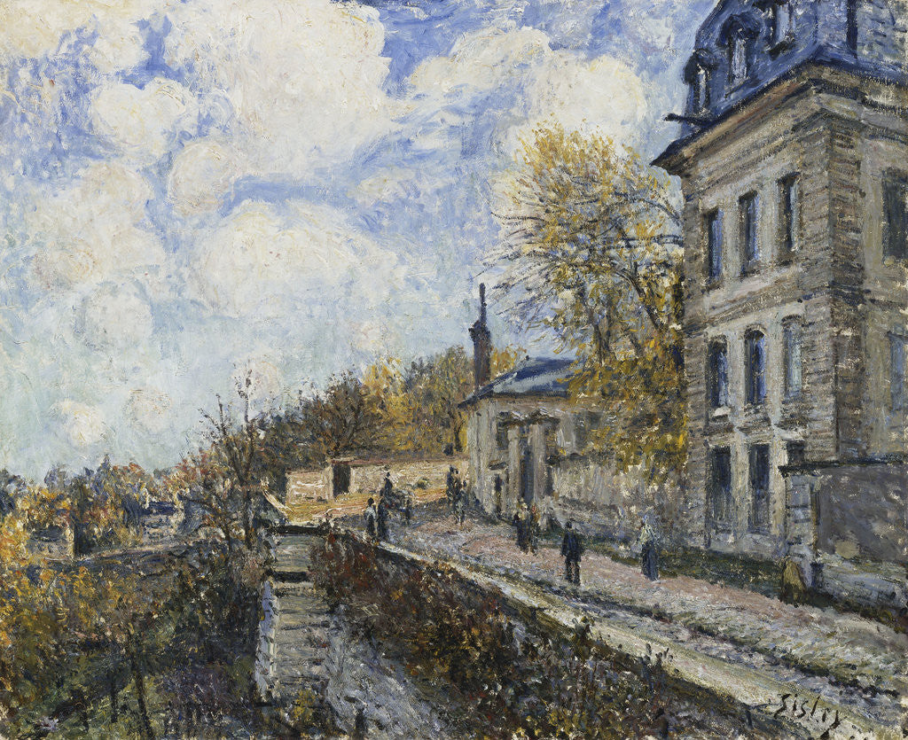 Detail of Factory at Sevres by Alfred Sisley
