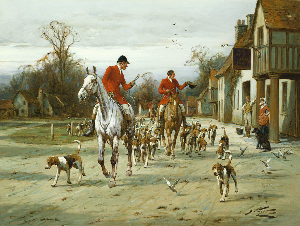 Detail of Setting Off by George Wright