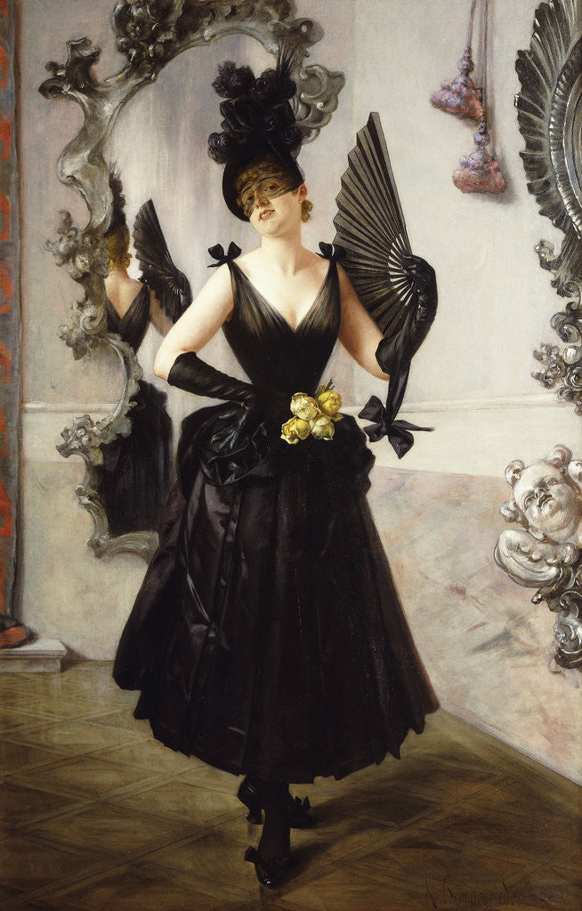 Detail of Ready for the Ball by Karl Gampenrieder