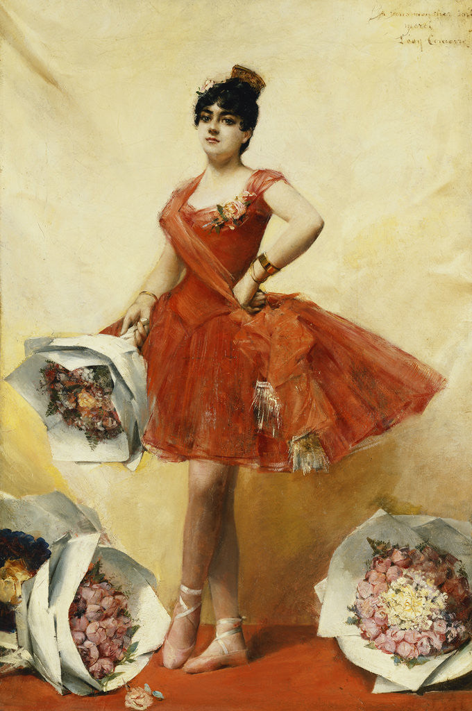 Detail of The Ballet Dancer by Leon Francois Comerre