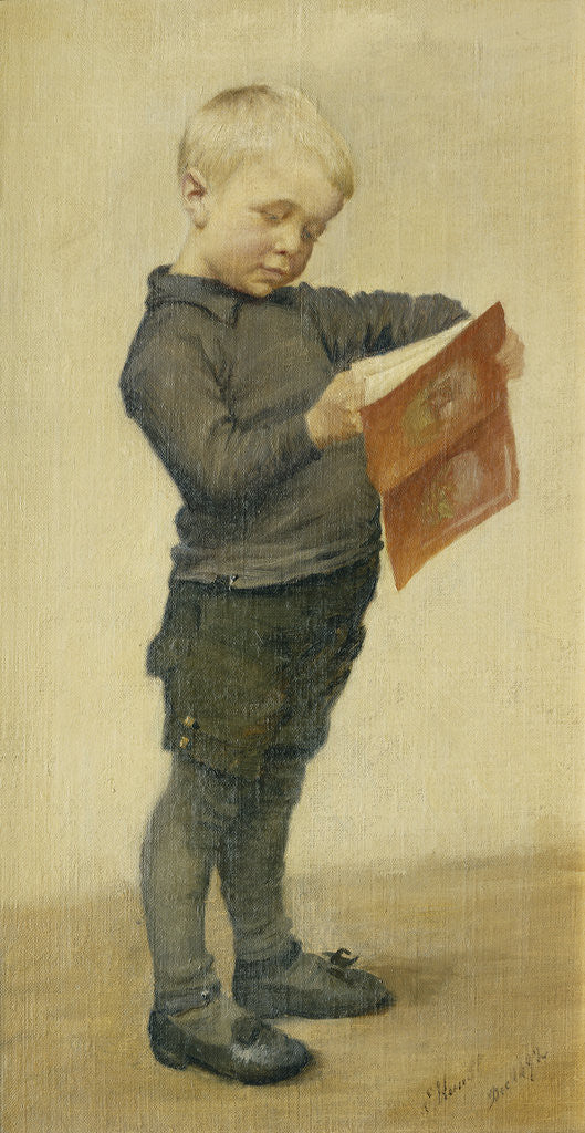 Detail of The Story Book by Emilie Mundt