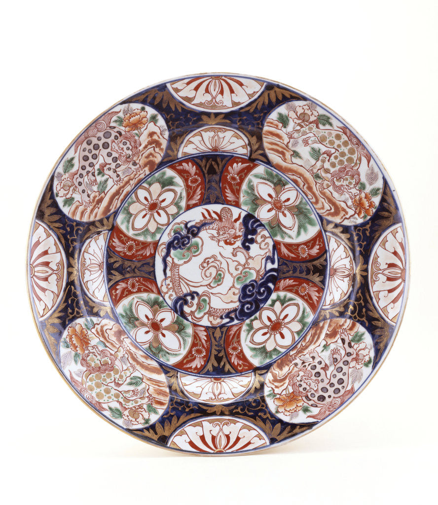 Detail of An Imari charger by Anonymous