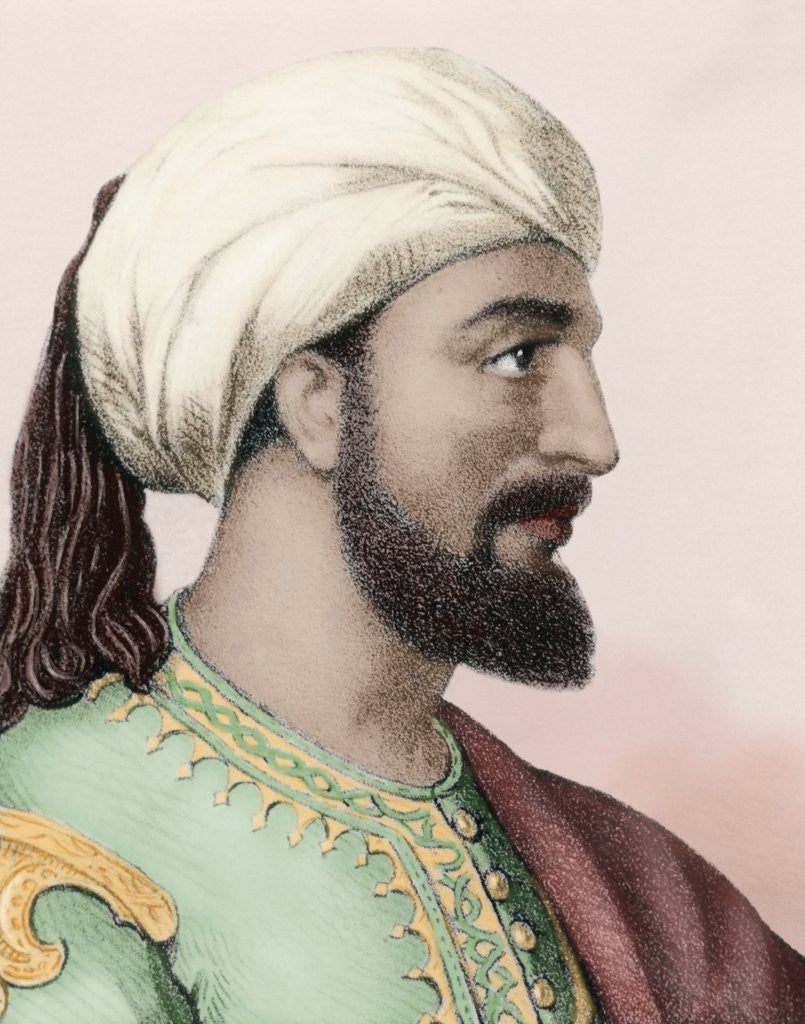 Detail of Abd-ar-Rahman III (889- 961) by Corbis