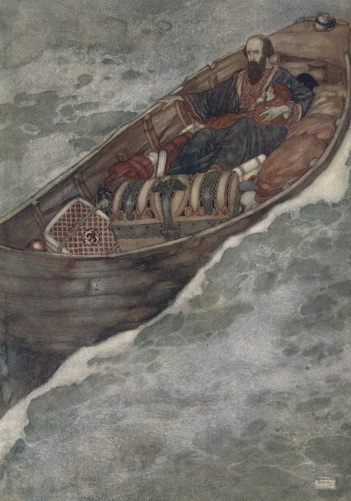 Detail of Illustration by Edmund Dulac from The Tempest by William Shakespeare by Anonymous
