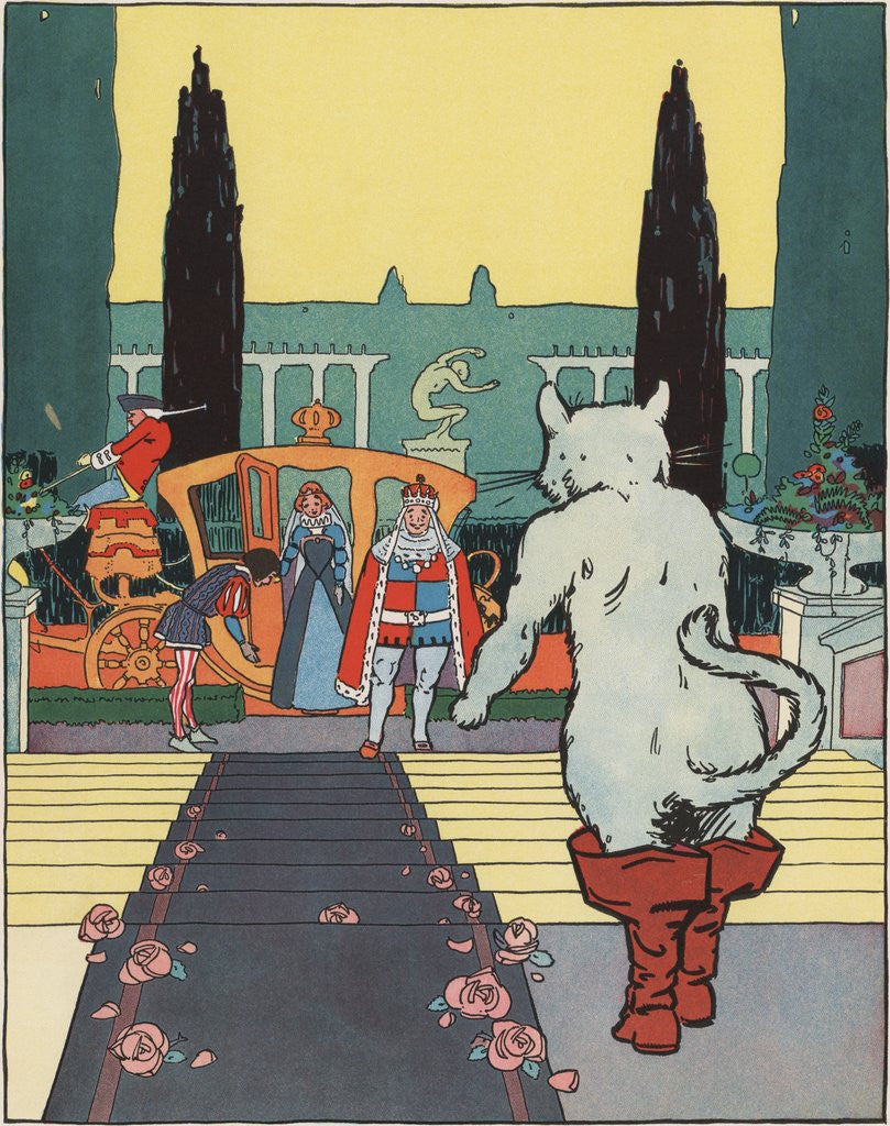 Detail of Illustration from Puss in Boots by Anonymous