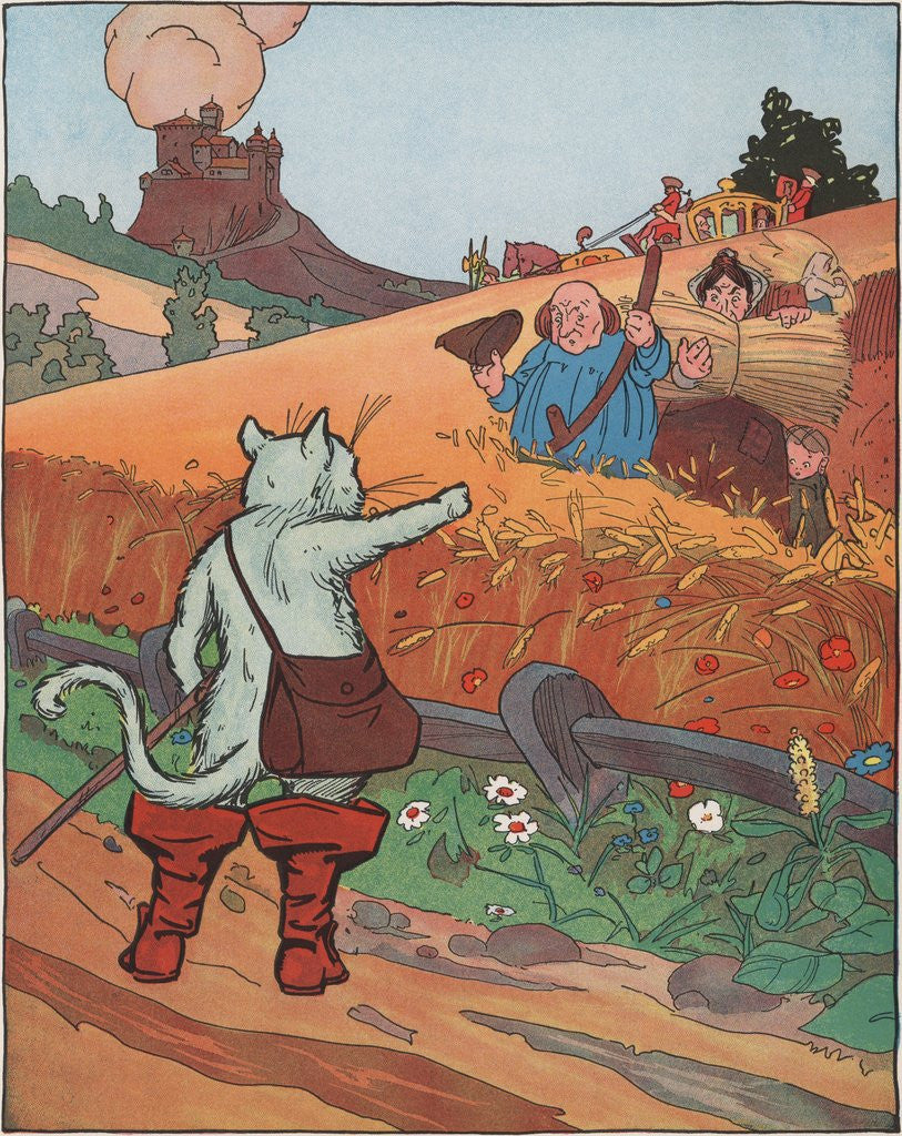 Detail of Illustration from Puss in Boots by Anonymous