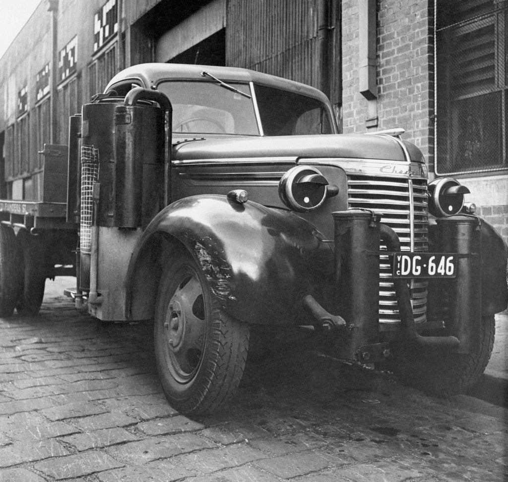 Detail of Car Gasifiers by Anonymous