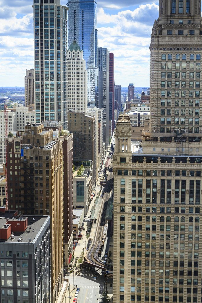 Detail of The Loop, Chicago by Anonymous