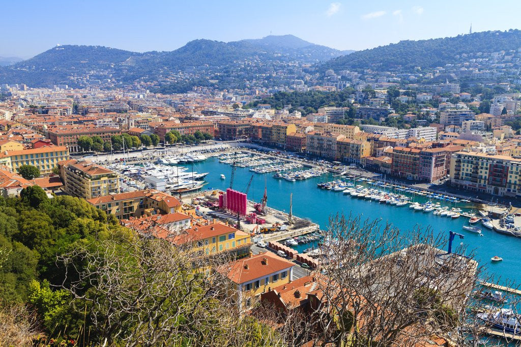 Detail of The Port, Nice, Cote d'Azur, France by Anonymous