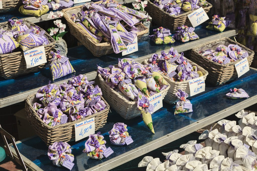 Detail of Lavender for sale, Nice, France by Anonymous
