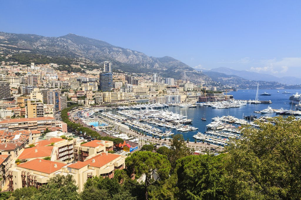 Detail of Monaco, Cote d'Azur by Corbis