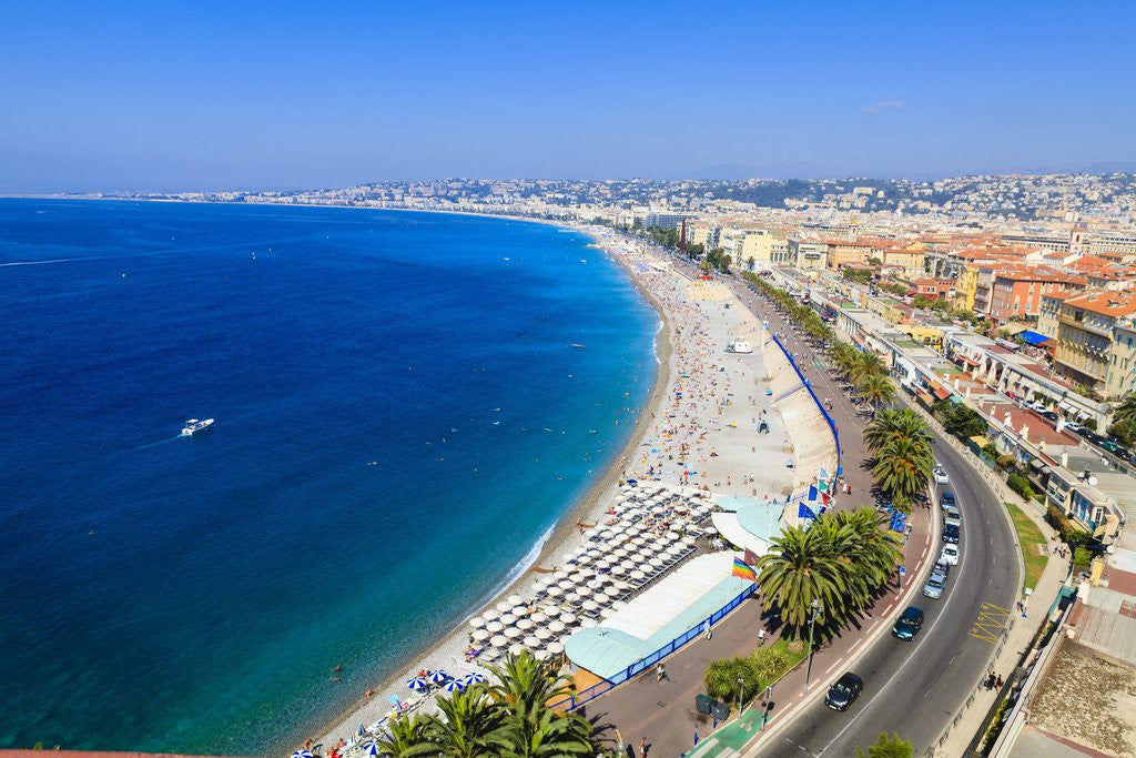 Detail of Nice, Cote d'Azur, France by Anonymous