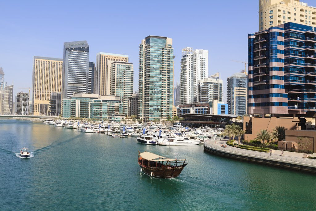 Detail of Dubai Marina by Anonymous