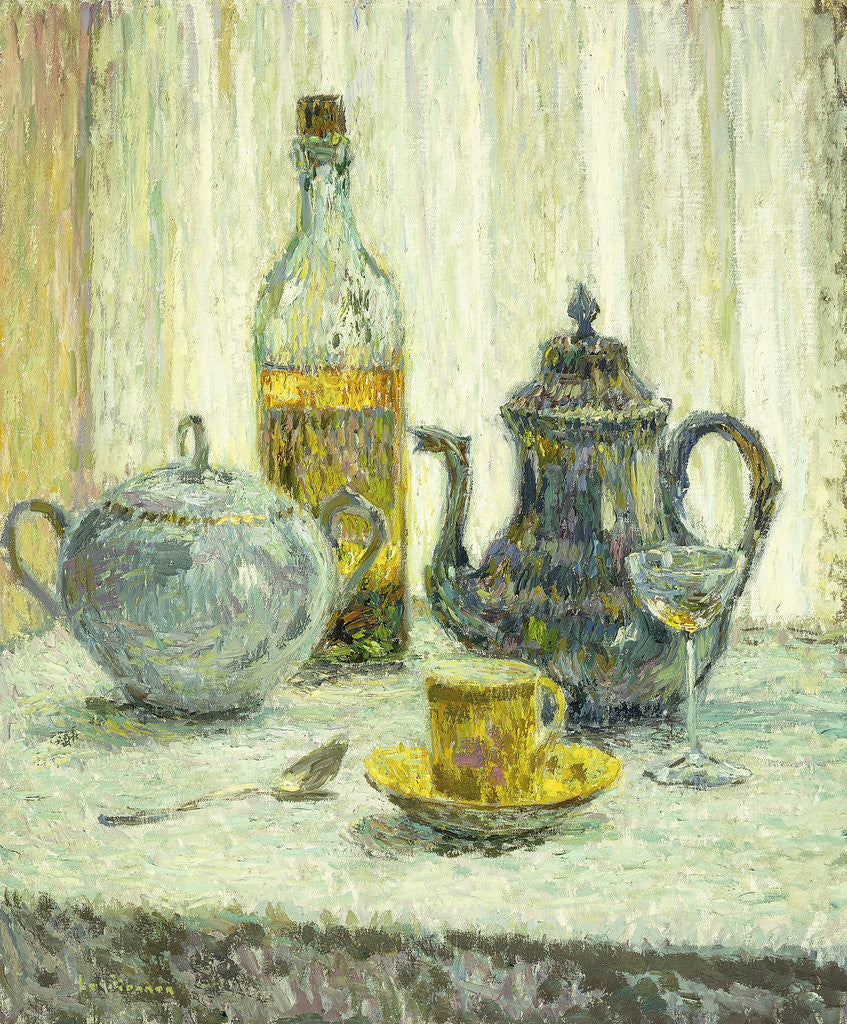 Detail of Still-Life by Henri Le Sidaner